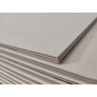 Rétegelt lemez nyárfa   8x1250x860 mm  B/C min. 1,07 m2 / tábla PNF