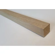 Lépcsőkorlát oszlop tölgyfa közbenső négyszőg 45x45x920 mm