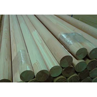 Lépcsőkorlát kapaszkodó rúdfa vörösfenyő HT átm. 40x2000 mm európai vörösfenyő hossztoldott farúd