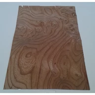 Furnérlemez szilfa gyökér 0,6 mm 380x240 mm 0,091 m2/ 1 lap / csomag  8/1 mintázat ZSCSIKFEK FU