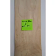 Furnérlemez juharfa szemes 0,6 mm 650x180 mm 0,23 m2 / 2 lap / csomag szemes jávor S FU