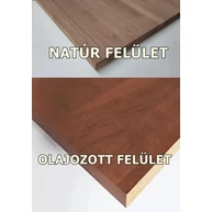 Asztallap táblásított mahagóni fa SAPELLI TM 34 mm 1800x900 mm 1,62 m2 / tábla TRO ZA  HU+