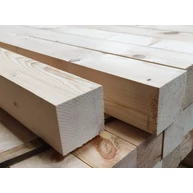 Gyalult fenyő  gerenda  75x75x2300 mm lucfenyő stafni fa