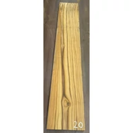 Teak fa fűrészáru 50x250x1540 mm légszáraz szélezett 20. sz. ROM