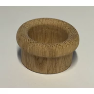 Szellőző fakarika tölgyfa átm. 40 mm lyukra illeszthető 5 mm peremmel 17 mm szár