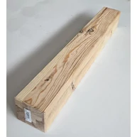 Asztalláb négyszög borovi fenyőfa 110x110x550 mm 45 fokban letört éllel dohányzó asztaláb