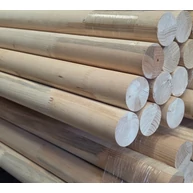 Lépcsőkorlát kapaszkodó rúdfa borovi fenyő HT átm. 45x2000 mm korlát farúd erdeifenyő HU+