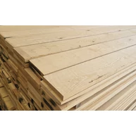 Borovi fenyő fűrészáru szárított 22x120x4000 mm OF. szélezett Skandináv deszka STA