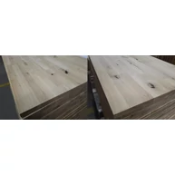 Táblásított tölgyfa falap HT 20 mm  750x650 mm Rusztikus Antik 0,48 m2 / tábla polclap tölgy ZA HU++