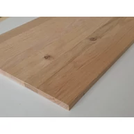 Táblásított vörös tölgyfa falap TM 16 mm  950x390 mm Rusztikus 0,37 m2/tábla polclap tölgyfa