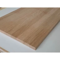 Táblásított vörös tölgyfa falap TM 18 mm 1050x390 mm A min. 0,4 m2/tábla polclap tölgyfa