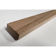 Gyalult négyszögléc iroko fa  20x50x1800 mm afrikai teakfa