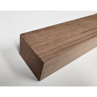 Gyalult négyszögléc iroko fa hobbyfa 50x60x600 mm afrikai teakfa