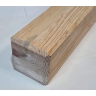 Asztalláb négyszög borovi fenyőfa 135x135x850 mm 45 fokban letört éllel WX HU++