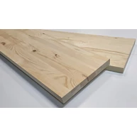 Lépcsőlap borovi fenyőfa  1.oszt  470x235x32 mm galéria lépcső erdeifenyő DO HU+