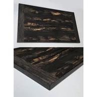 Asztallap táblásított ÉBENFA 810x470 mm 34 mm kb. 10 kg TRO ZA