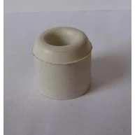 Ajtóütköző padlóra gumi fehér