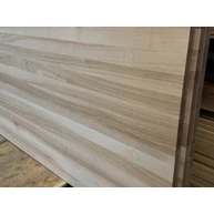 Konyhai munkalap táblásított kőrisfa TM 30 mm 2800x660 mm A min. 1,84 m2/tábla HU++