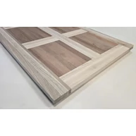 Asztallap táblásított kőrisfa-mahagóni TM 30 mm 1380x800 mm A min. RÁMA  1,1 m2  kb. 24  kg  HU++
