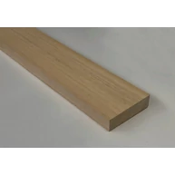 Gyalult abachi fa deszka 18x80-90x2100 mm csomómentes szauna deszka padléc NY130