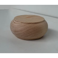 Bútorláb fa szekrényláb pogácsa erdeifenyő átm. 100x45 mm esztergált borovi GW