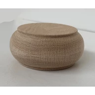 Bútorláb fa szekrényláb pogácsa tölgy átm. 100x45 mm esztergált GW