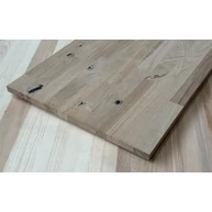 Táblásított tölgy falap HT 18 mm 1500x400 mm Rusztikus 0,6 m2/tábla asztallap tölgyfa ZA HU++