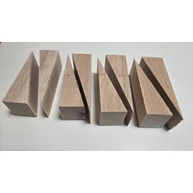 Faék keményfa 45-50x150x40 mm 8 db/csomag tölgyfa ék HU++