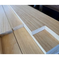 Gyalult kőrisfa deszka 23x 65x2000 mm keményfa barkácsléc (koto)