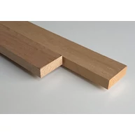 Gyalult négyszögléc bükkfa gőzölt 18x50x2000 mm keményfa barkácsléc DO