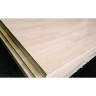 Asztallap táblásított gőzölt bükkfa HT 27 mm 3000x1200 mm  A min. 3,6 m2/tábla DO