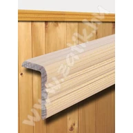 Gyalult pipaléc lucfenyő HT 20x30x2500 mm mintás takaróléc LO 3020 (035) KO