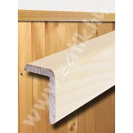 Gyalult pipaléc lucfenyő HT 20x30x2500 mm ives sarok L3020 (007) KO