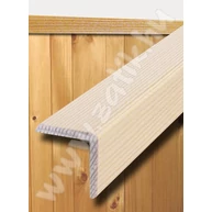 Gyalult pipaléc lucfenyő HT 30x30x2500 mm ives sarok L3030 (004) KO