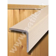 Gyalult pipaléc lucfenyő HT 40x44x2500 mm ives sarok L4440 (047) KO