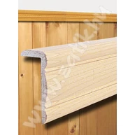 Gyalult pipaléc lucfenyő HT 20x40x2500 mm mintás takaróléc LO 4020 (034) KO