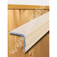 Gyalult pipaléc lucfenyő HT 40x40x2500 mm mintás takaróléc LO 4040 (084) KO