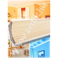 Gyalult sarokléc lucfenyő HT 25x25x2500 mm homorú mintás RV 2525 (059) KO