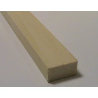 Gyalult négyszögléc nyírfa 10x20x2600 mm barkácsléc ALP86