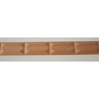 Fa díszléc faragott léc 4035 Bükkfa  40x8x2440 mm    4035/40x8