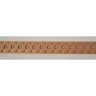 Fa díszléc faragott léc 8028 Bükkfa 26x6x2440 mm   8028/26x6