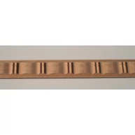 Fa díszléc faragott léc 4013 Bükkfa 25x6x2440 mm 4013/25x6