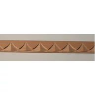 Fa díszléc faragott léc 8036 Bükkfa 19x6x2440 mm 8036/19x6