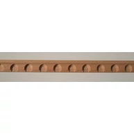 Fa díszléc faragott léc 4920 Bükkfa  20x8x2440 mm    4920/20x8