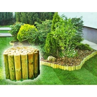 Ágyásszegély 300x1900 mm átm. telített fenyő  AKCIÓ 1.840.- Ft/m GW