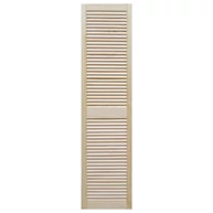 Bútorajtó fenyő nyitott lamellás 1981x457 mm zsalus szekrényajtó JW*