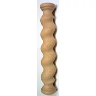 Polcépítő farúd koloniál bükkfa átm. 40x250 mm jobbos M6 -os menetes hüvellyel HEF HU++