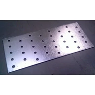 Perforált acél lemez lap 82x 96x2 mm horganyzott