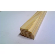 Ajtószegély léc borovi fenyő  9x17x2200 mm E fél mart éllel  GT HU+