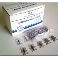 Lambéria felfogató kapocs 5 mm 250 db / doboz + szegek RE HU++